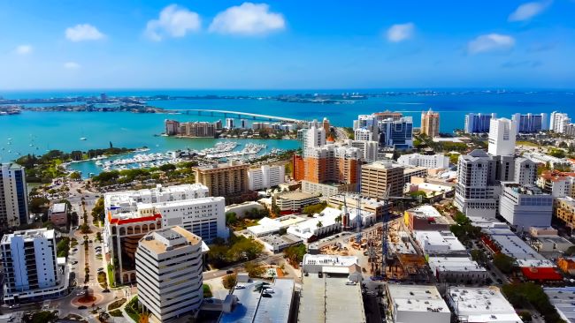 Sarasota-Florida-Aerial-Shot